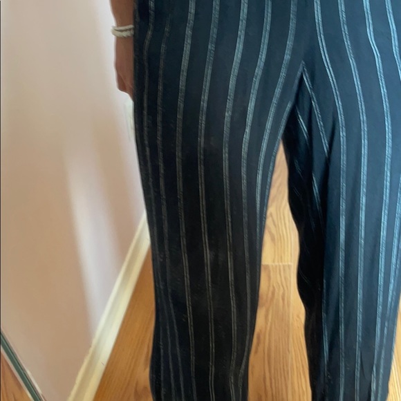 Wilfred Black Pinstripe Pants - Picture 4 of 5